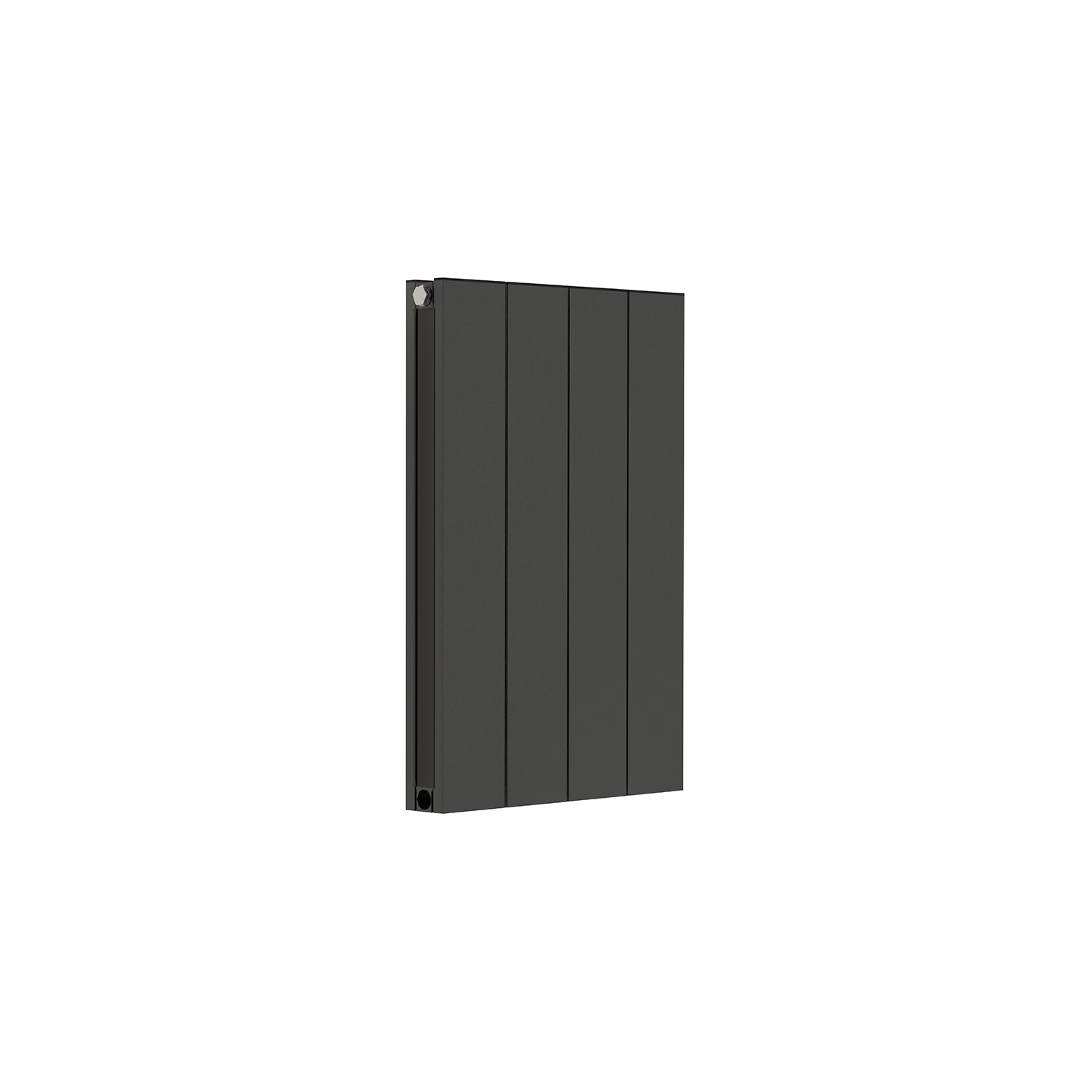 Towelrads Ascot Aluminium Horizontal Radiator, Anthracite, 600mm x 407mm - Double Panel Price Comparisons | Compare The Build