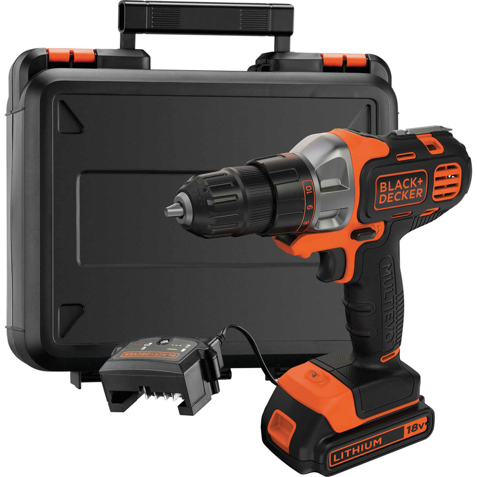 Black and Decker MT218K MULTiEVO 18v Cordless Multi Tool 1 x 2ah Li-ion Charger Case Price Comparisons | Compare The Build