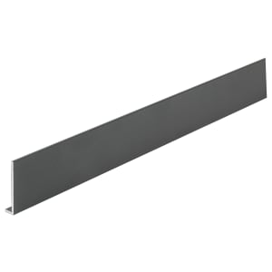 Alusplash 3050mm Edge Profile - Anthracite Price Comparisons | Compare The Build