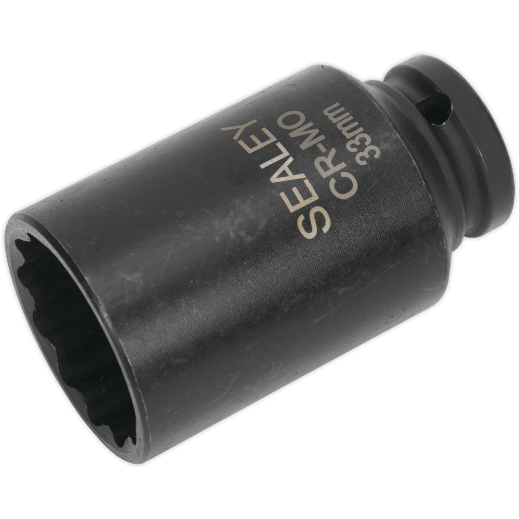 Sealey Specialised 1/2" Drive Deep Bi Hexagon Impact Socket Metric 1/2" 33mm Price Comparisons | Compare The Build