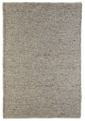 Colours Claudine Thick Knit Grey Rug 230Cmx160Cm Price Comparisons | Compare The Build