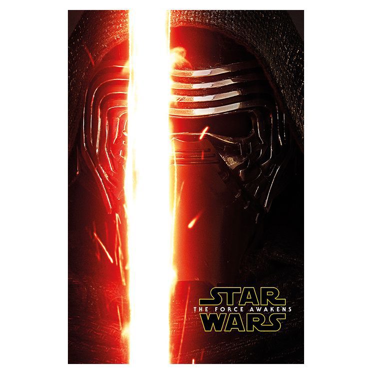 Star Wars The Force Awakens - Kylo Ren Multicolour Poster (W)610mm (H)915mm Price Comparisons | Compare The Build