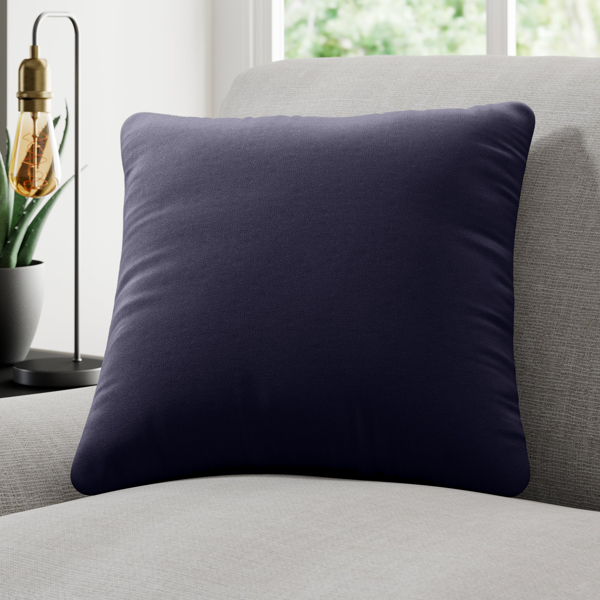 Belvoir Recycled Polyester Made to Measure Cushion Cover Belvoir Indigo Price Comparisons | Compare The Build