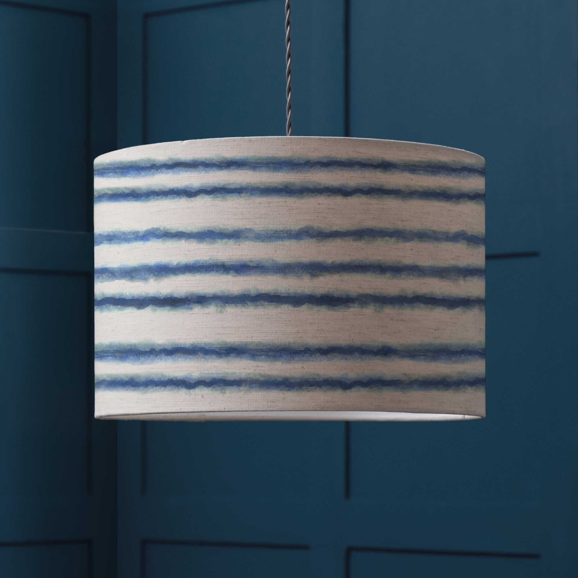 Merella Drum Lamp Shade Cobalt Blue Price Comparisons | Compare The Build