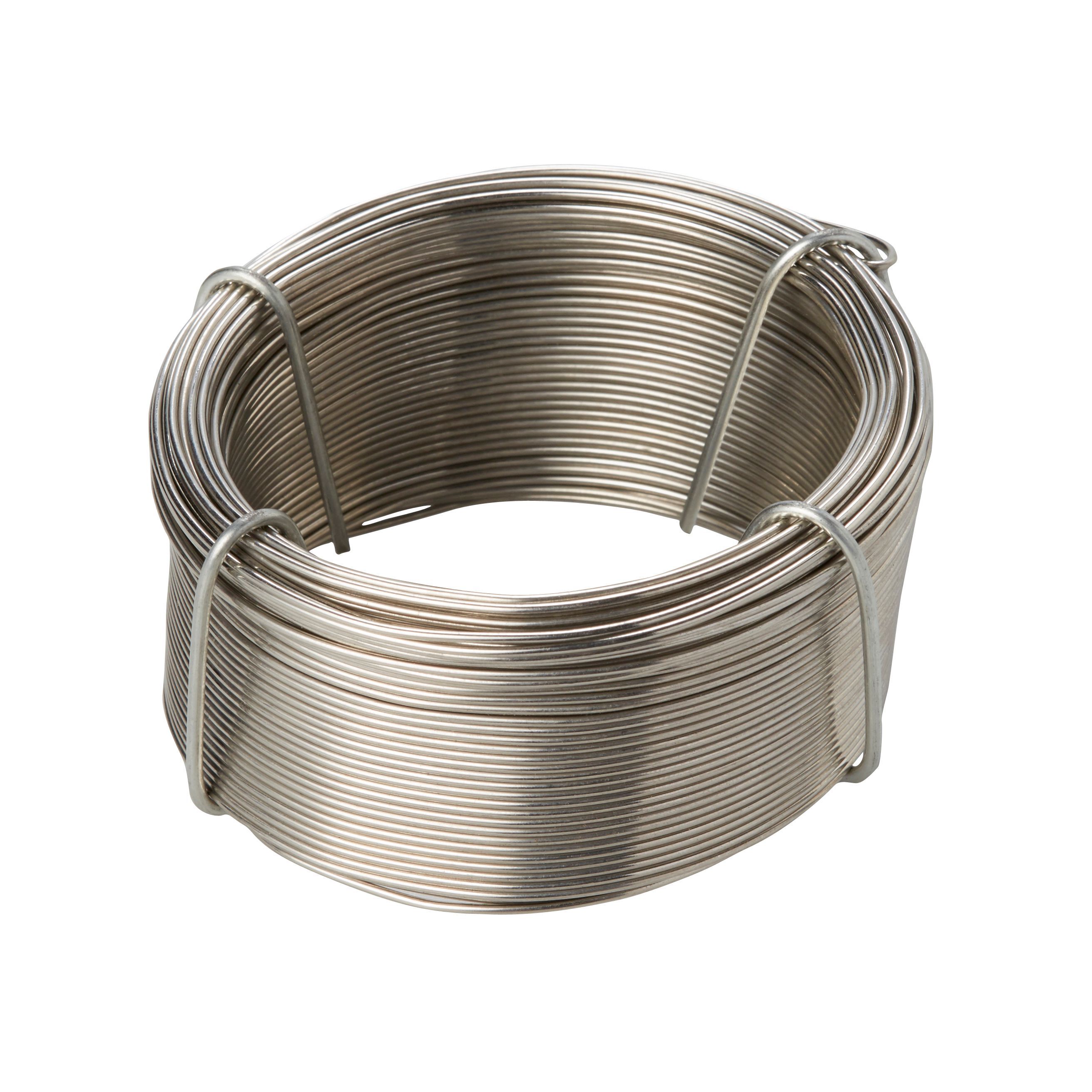 Diall Stainless Steel Wire, (L)50M (Dia)0.8mm Price Comparisons | Compare The Build