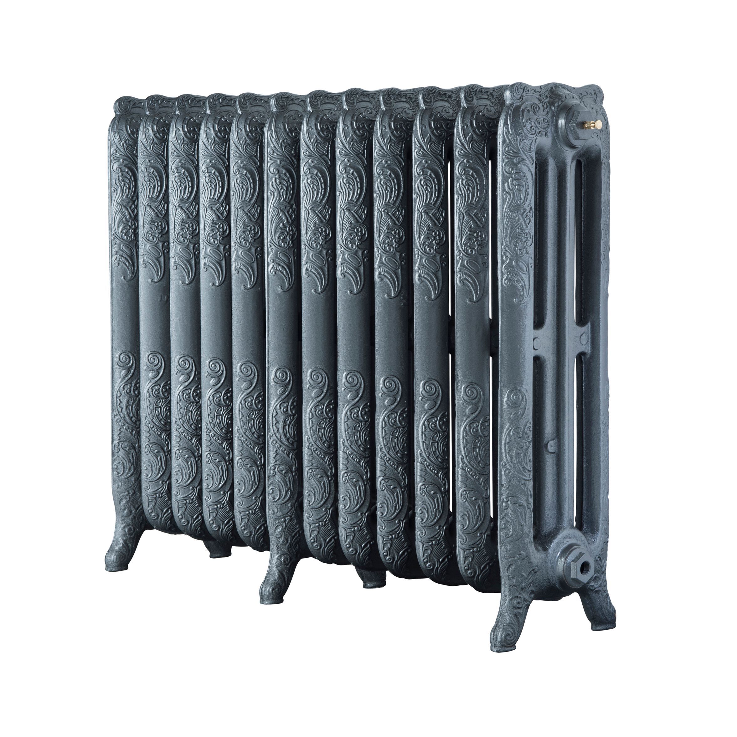 Arroll Montmartre 3 Column Radiator, Cast Grey (W)994mm (H)760mm | Compare The Build