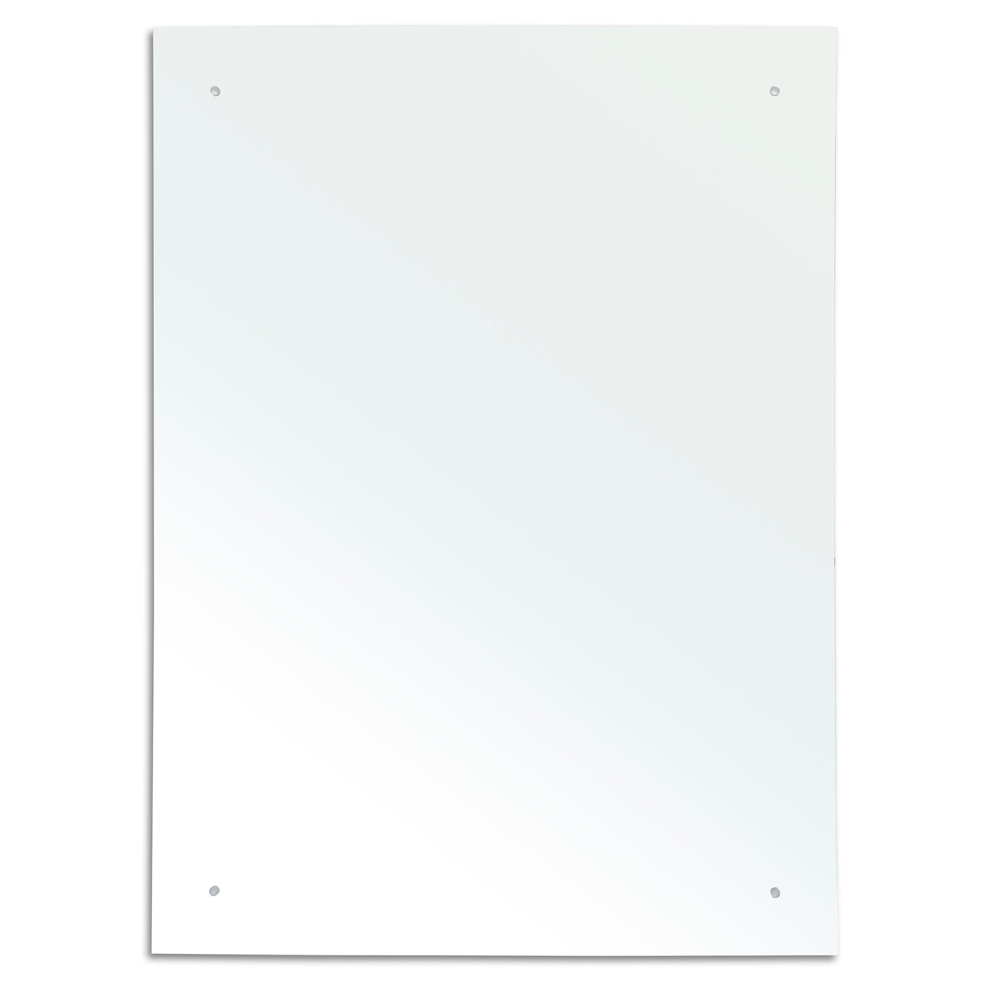 Plain Rectangular Wall Mirror, 50x70cm Silver Price Comparisons | Compare The Build