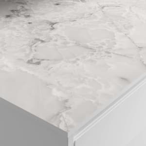 Stratus Grey Onyx Compact Upstand - 3050 x 100 x 12mm Price Comparisons | Compare The Build