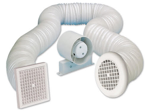 Airvent Timer Controlled Shower Extractor Fan 100mm -  434446A Price Comparisons | Compare The Build