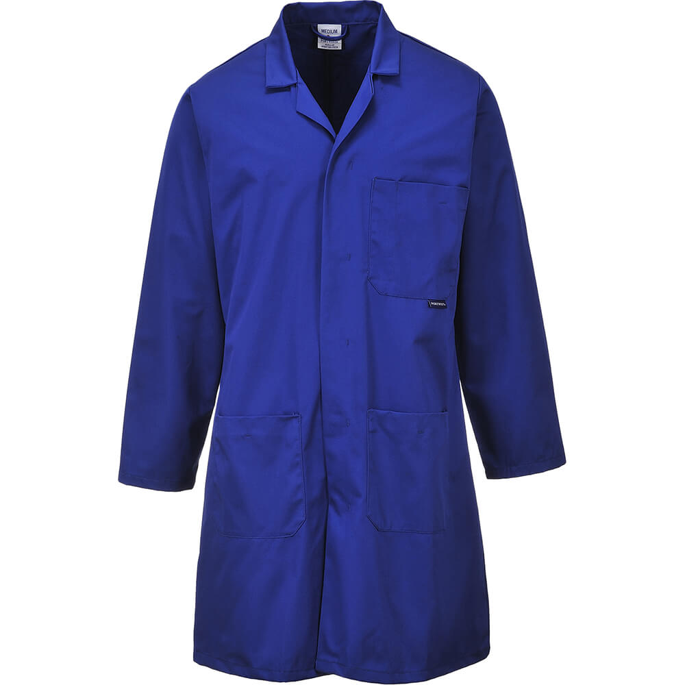 Portwest Standard Lab Coat Royal Blue 3XL Price Comparisons | Compare The Build