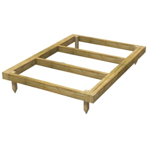 Power Sheds 4 x 6ft Pressure Treated Garden Building Base Kit Price Comparisons | Compare The Build