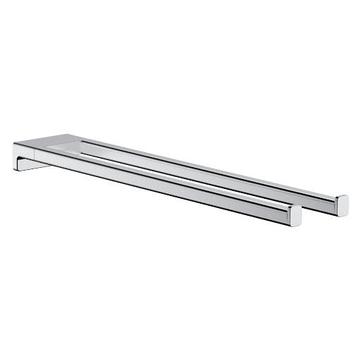 hansgrohe AddStoris Twin-Handle Towel Holder 445mm Chrome - 41770000 Price Comparisons | Compare The Build