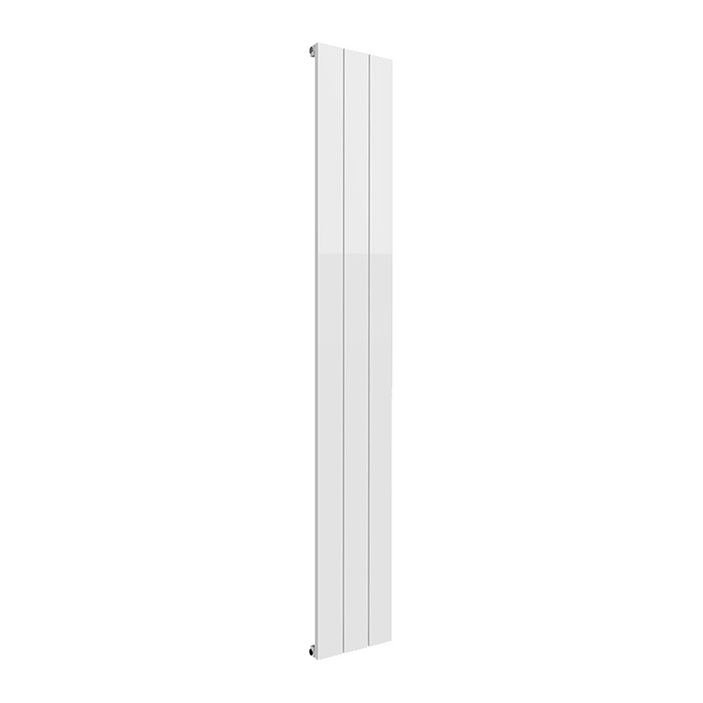 Reina Casina Vertical Aluminium Designer Radiator, White, 1800mm x 280mm Price Comparisons | Compare The Build