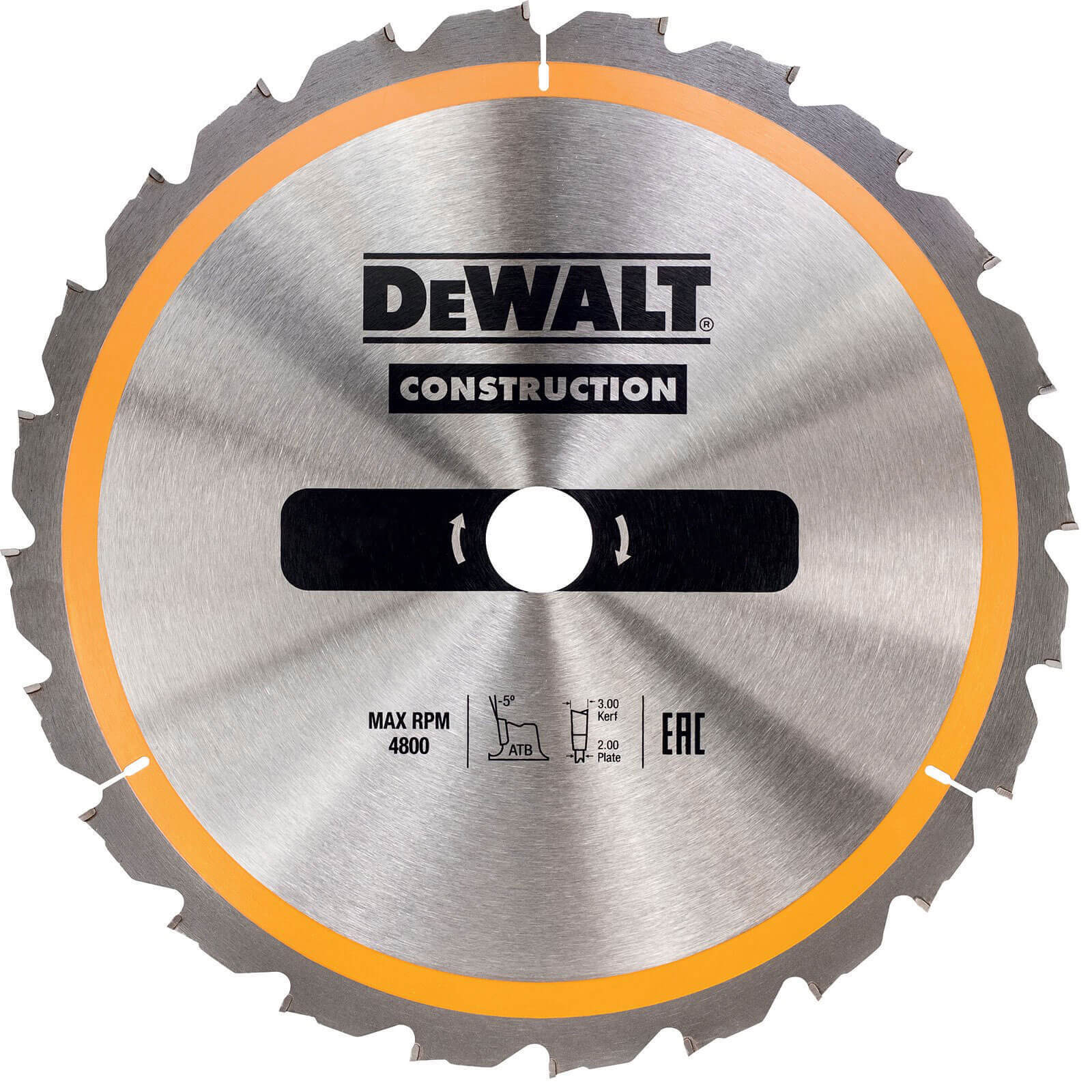 DeWalt Construction Circular Saw Blade 165mm 16T 20mm Price Comparisons | Compare The Build