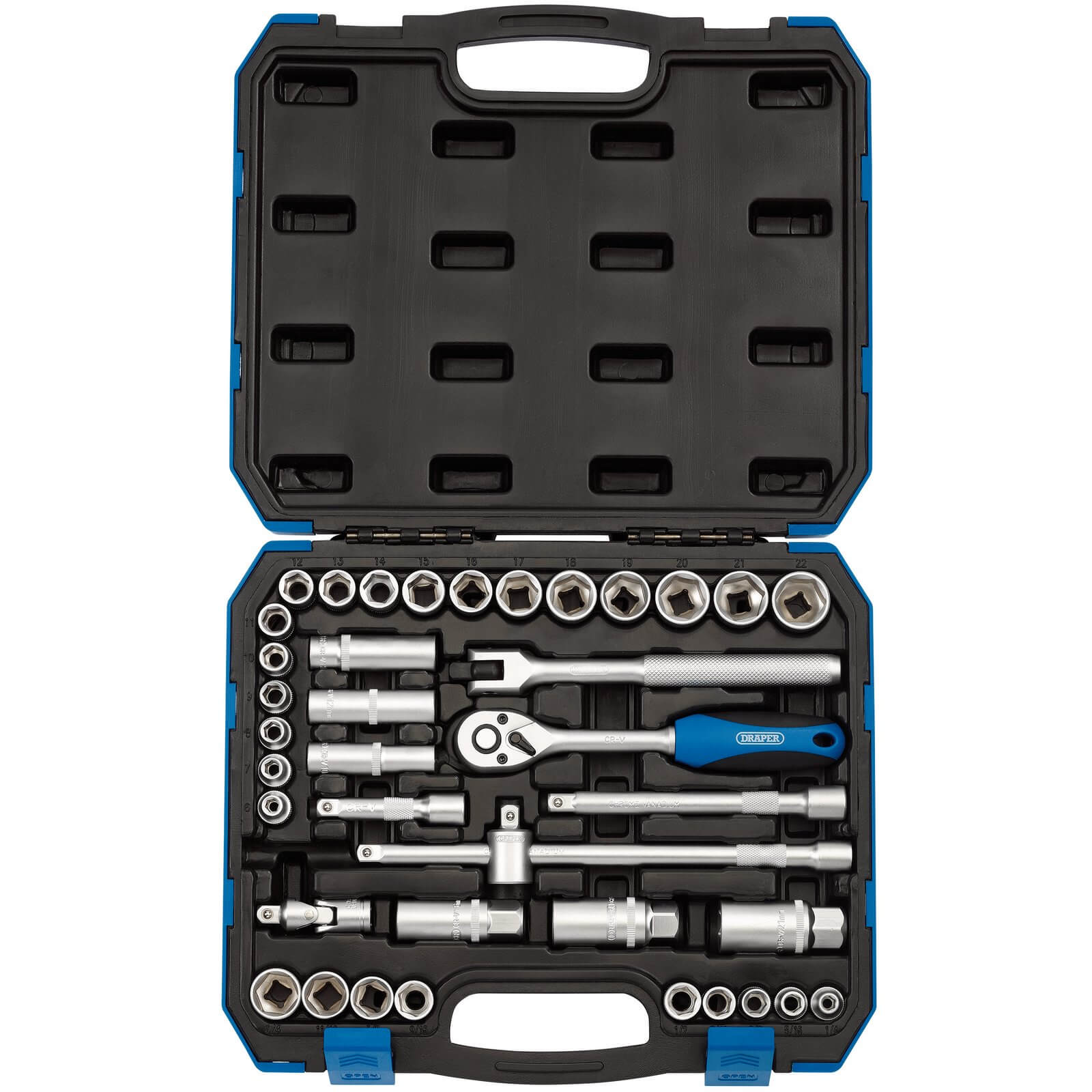 Draper 39 Piece 3/8" Drive Hex Socket Set Metric and Imperial 3/8" Price Comparisons | Compare The Build