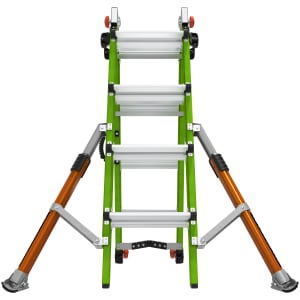 Little Giant 4 Rung Conquest All-Terrain GRP Fibreglass Multi-Purpose Ladder Price Comparisons | Compare The Build