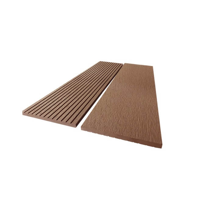 WPC Estandar Solid Fascia Plank Brown -130mm x10mm x 3600mm Price Comparisons | Compare The Build