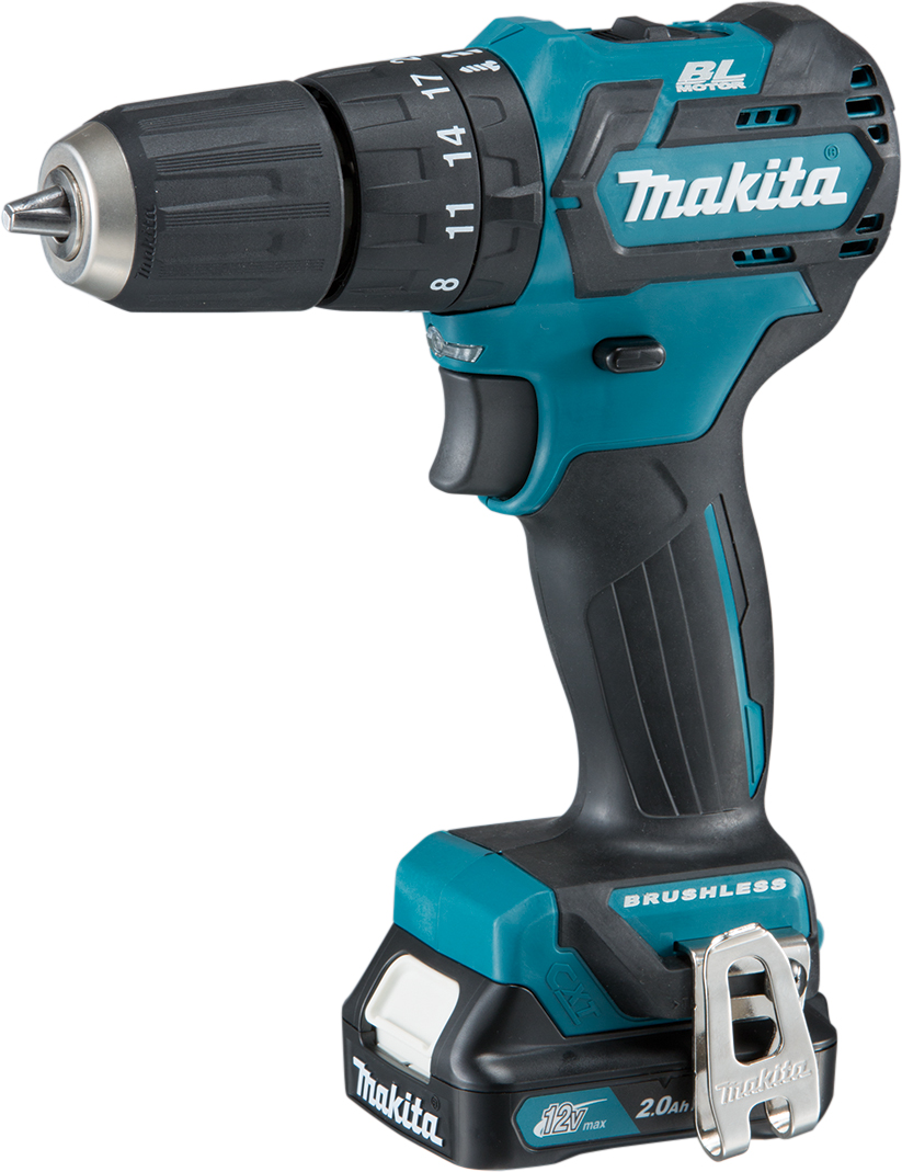 Makita CXT 12V Cordless Brushless Combi Drill 2 X 2.0Ah Li-Ion Batteries HP332DSAJ | Compare The Build