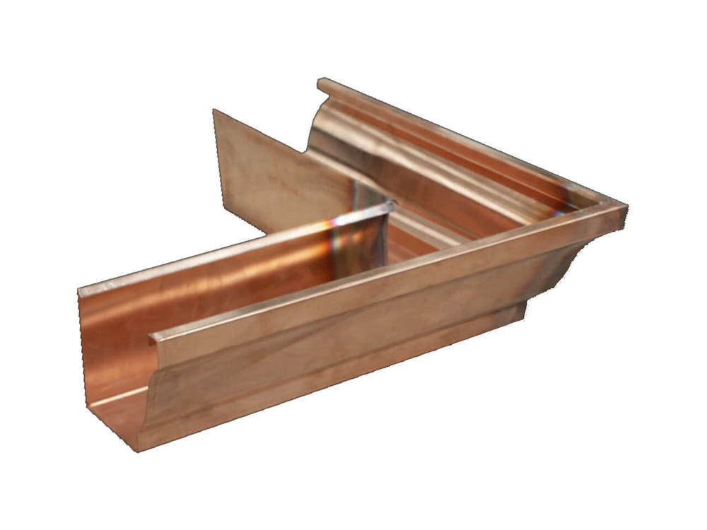 Copper Ogee Gutter External Corner - 135 Degree x 127mm Price Comparisons | Compare The Build