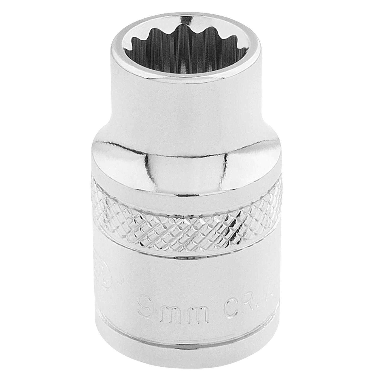 Draper 3/8" Drive Polished Finish Hi Torq Bi Hexagon Socket Metric 3/8" 9mm Price Comparisons | Compare The Build