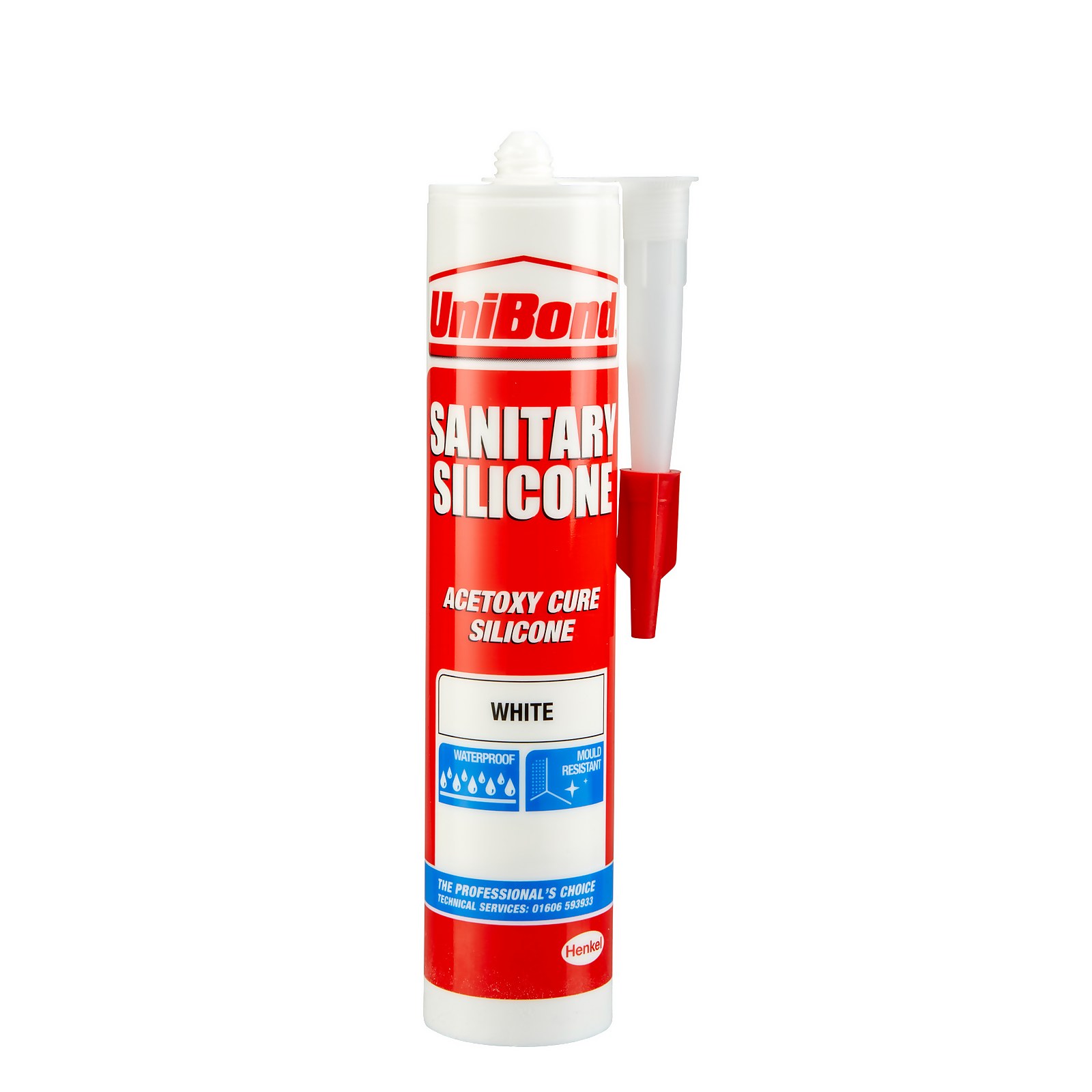 UniBond Silicone Sanitary Sealant - White | Compare The Build