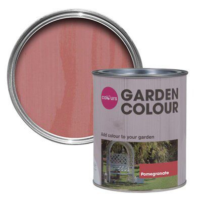 Colours Garden Fuchsia Matt Wood Stain, 750Ml Price Comparisons | Compare The Build