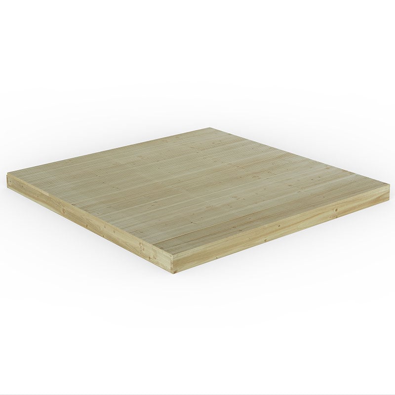 8' x 8' Forest Patio Deck Kit No. 1 (2.4m x 2.4m) Price Comparisons | Compare The Build