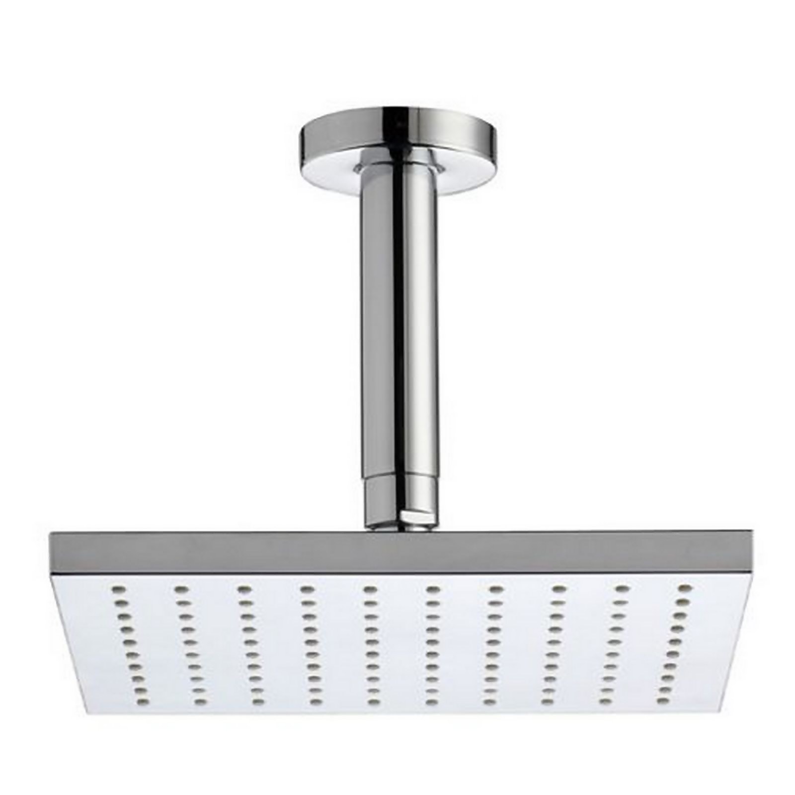 Bathstore Fresh Square Fixed Shower Head (with ceiling arm) Price Comparisons | Compare The Build