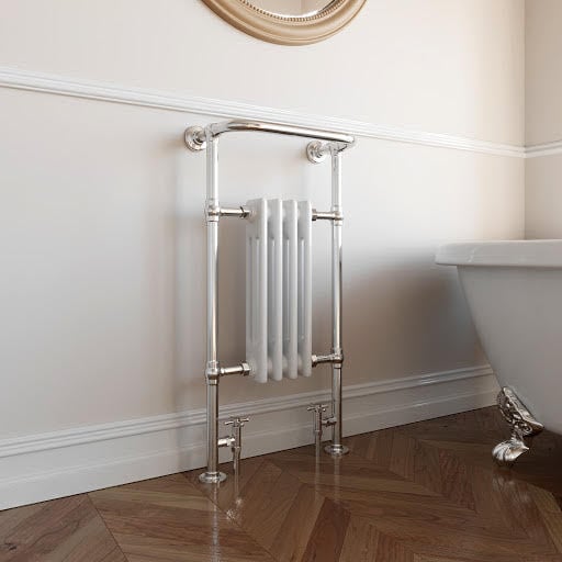 Park Lane Traditional Heated Towel Radiator - 952mm x 479mm Price Comparisons | Compare The Build