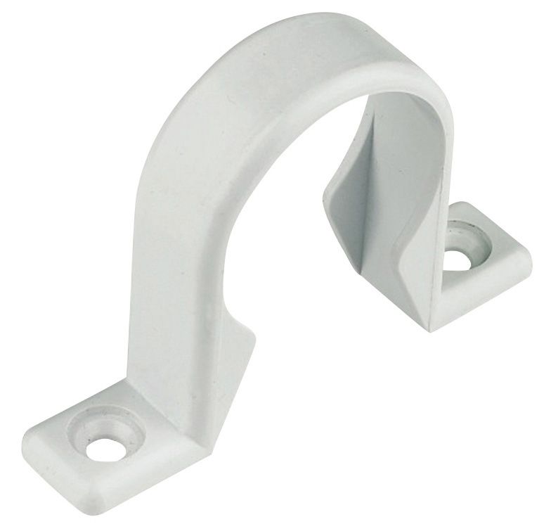 Floplast White Push-Fit Waste Pipe Clip (Dia)32mm, Pack Of 3 Price Comparisons | Compare The Build
