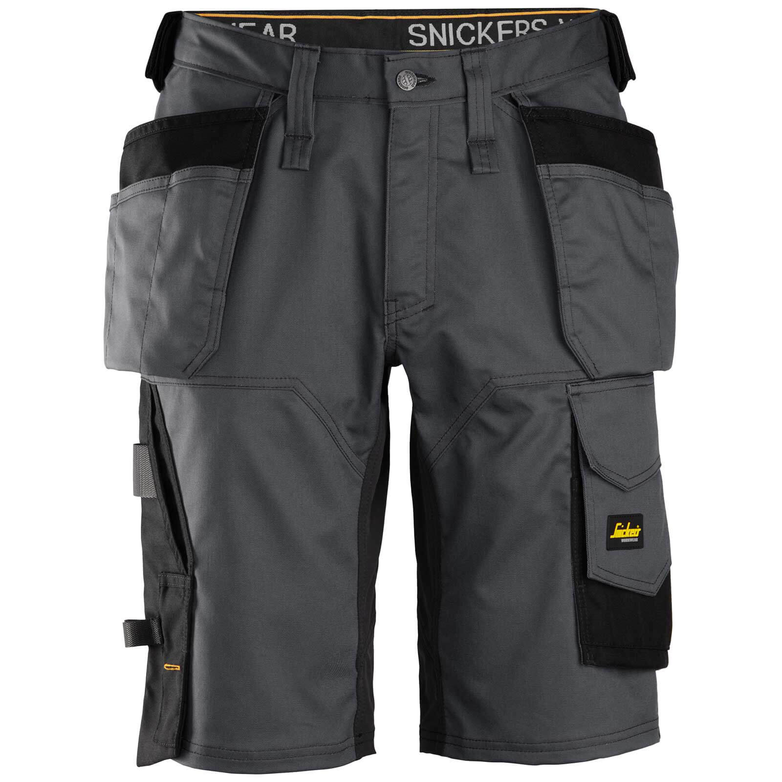 Snickers 6151 Allround Work Stretch Loose Fit Holster Pockets Shorts Grey 36" Price Comparisons | Compare The Build