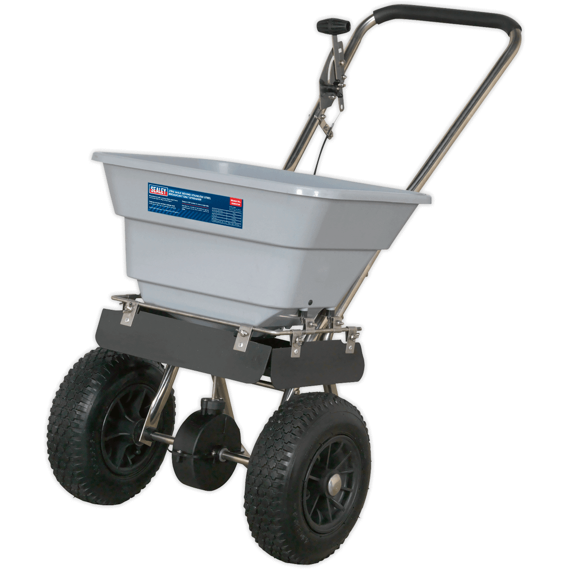 Sealey Stainless Steel Push Grass and Salt Broadcast Spreader 37kg Price Comparisons | Compare The Build