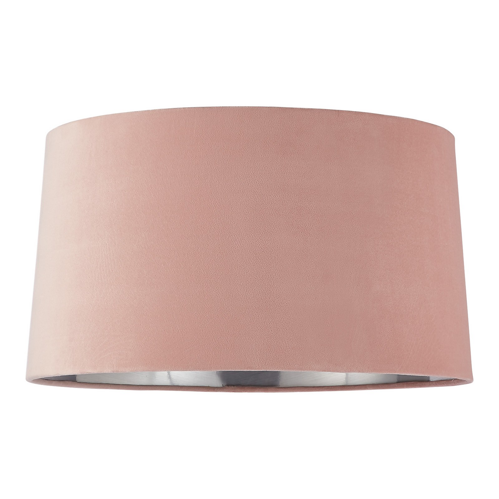 House Beautiful Samet Velvet Drum Shade - Pink - 45cm | Compare The Build