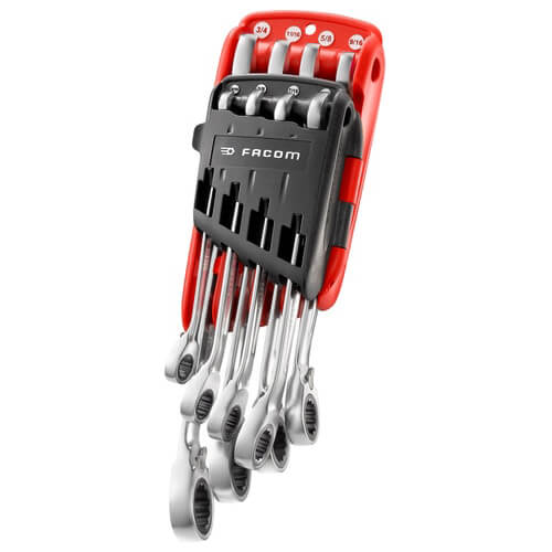 Facom 467 8 Piece Ratchet Combination Spanner Set Imperial Price Comparisons | Compare The Build