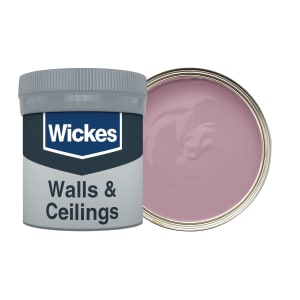 Wickes Vinyl Matt Emulsion Paint Tester Pot - Vintage Blush No.615 - 50ml Price Comparisons | Compare The Build