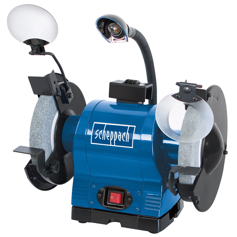 Scheppach BG200 550W 200mm Bench Grinder 240V in Grey Price Comparisons | Compare The Build