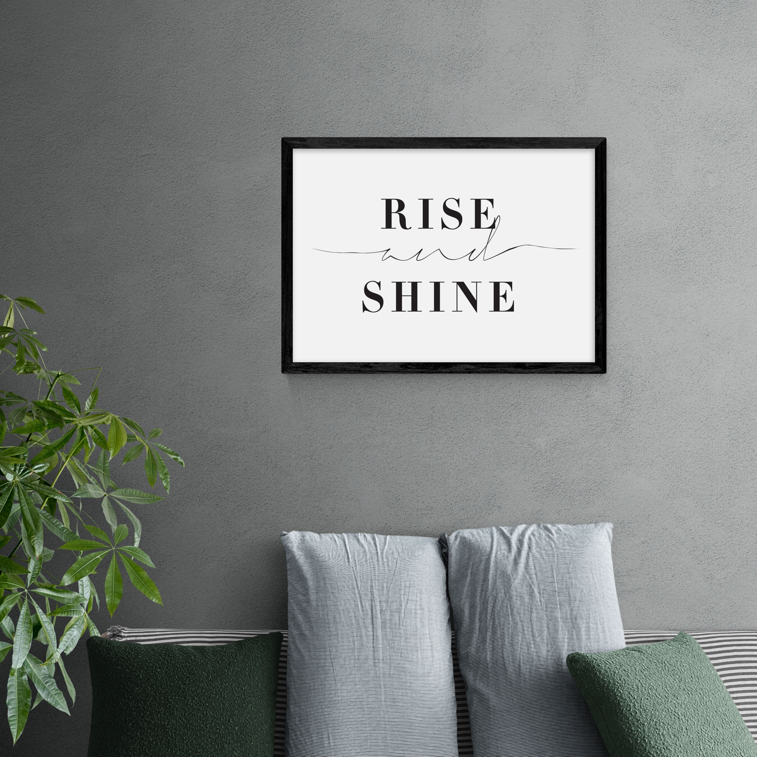 East End Prints Rise and Shine Print Black and white Price Comparisons | Compare The Build