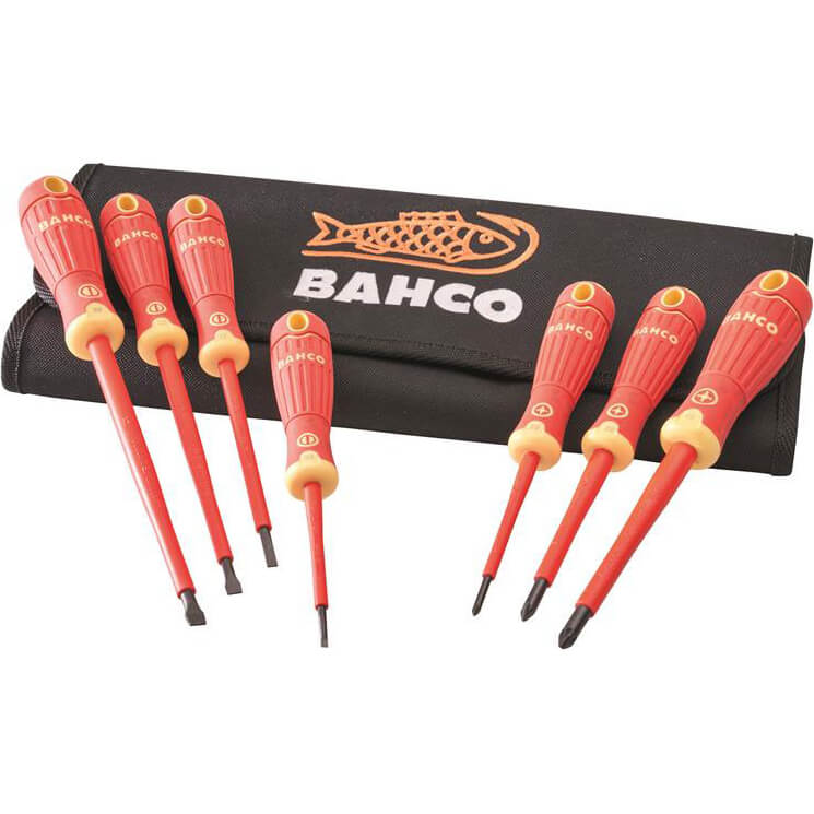 Bahco 7 Piece VDE Insulated Screwdriver Set Price Comparisons | Compare The Build