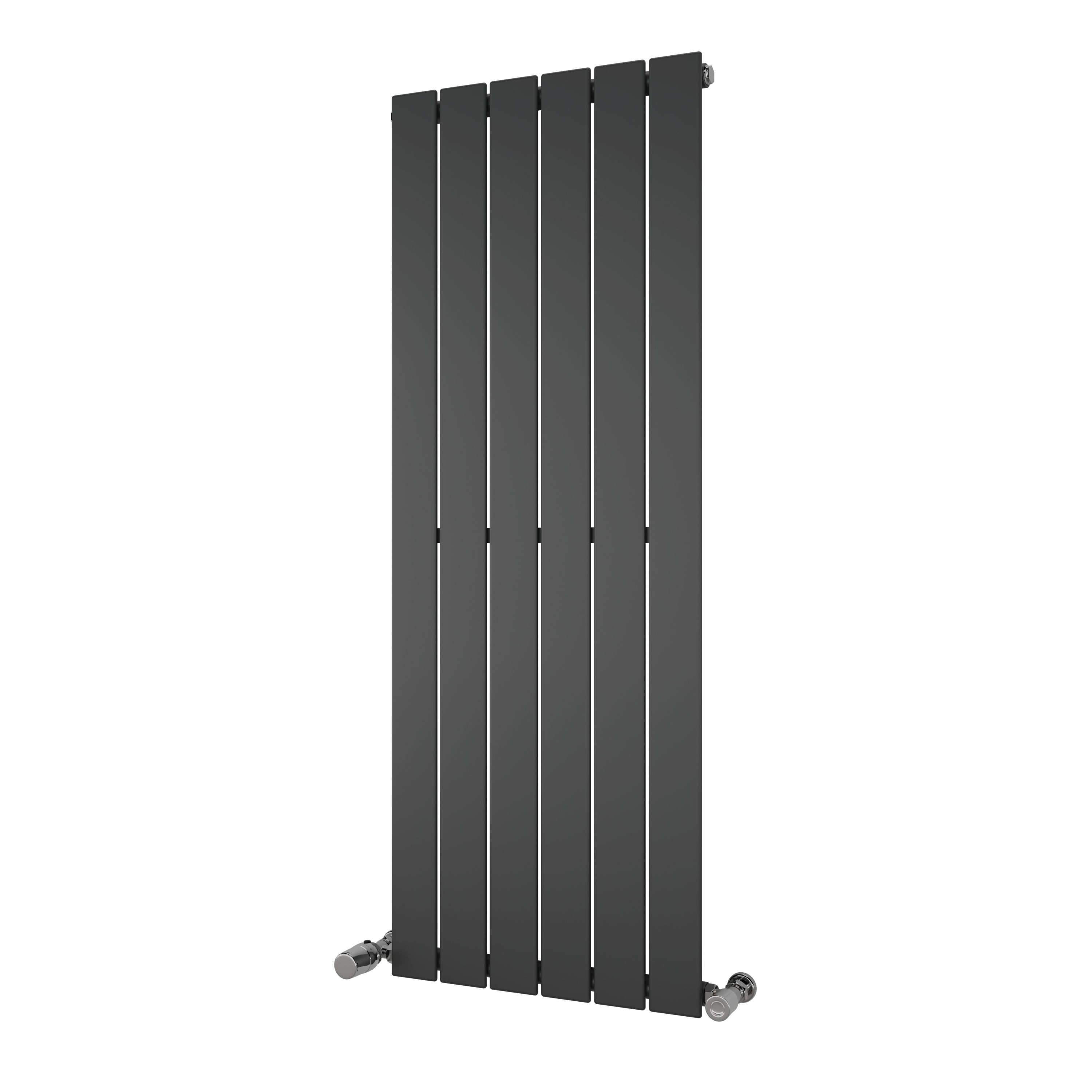 Ximax Vertirad Satin Anthracite Vertical Designer Panel Radiator, (W)445mm X (H)1200mm Price Comparisons | Compare The Build