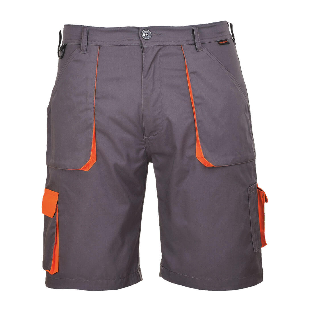 Portwest Mens Texo Contrast Work Shorts Grey XS | Compare The Build