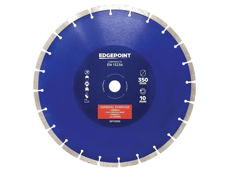 EdgePoint EDGDBGP10350 GP10350 General-Purpose Diamond Blade 350mm | Compare The Build