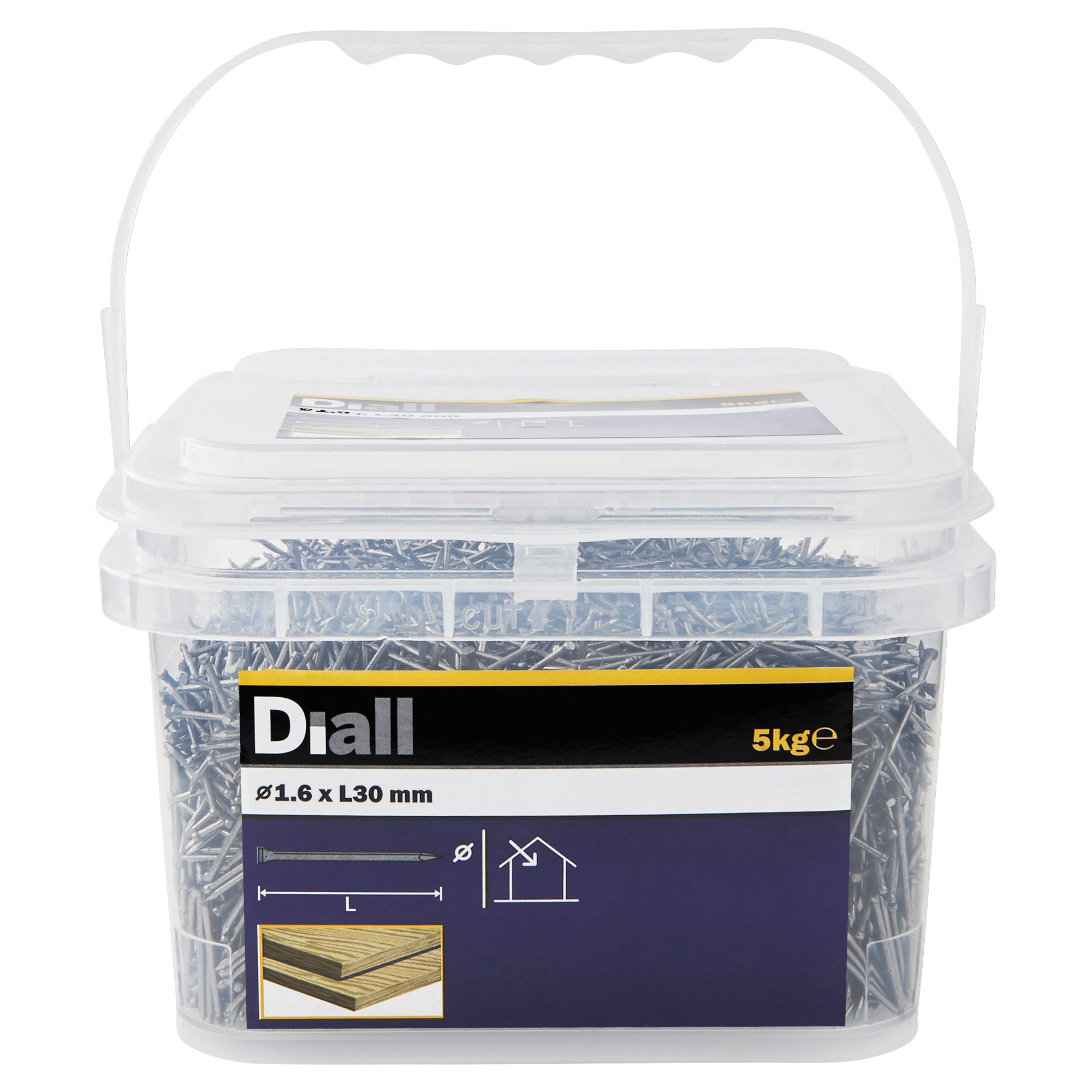 Diall Lost Head Nail (L)30mm (Dia)1.6mm, Pack Price Comparisons | Compare The Build