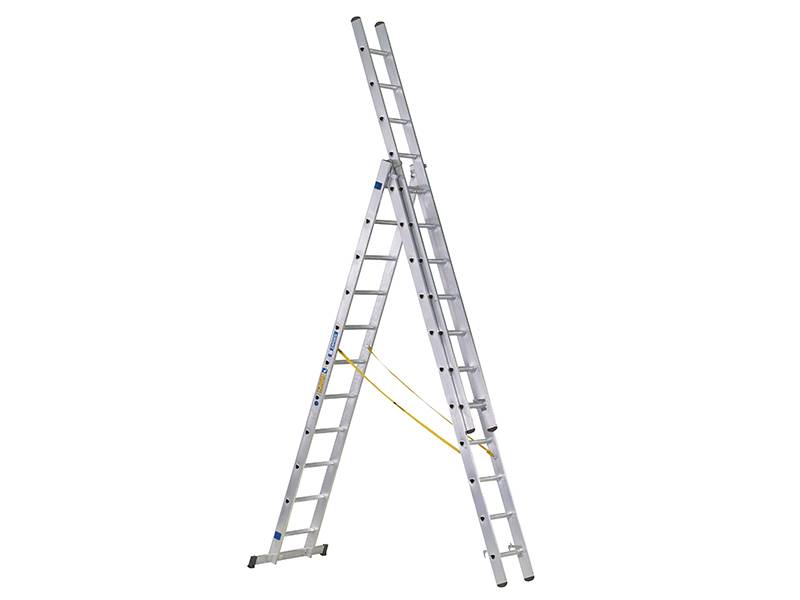 Zarges ZAR44840 D-Rung Combination Ladder 3-Part 3 x 10 Rungs Price Comparisons | Compare The Build