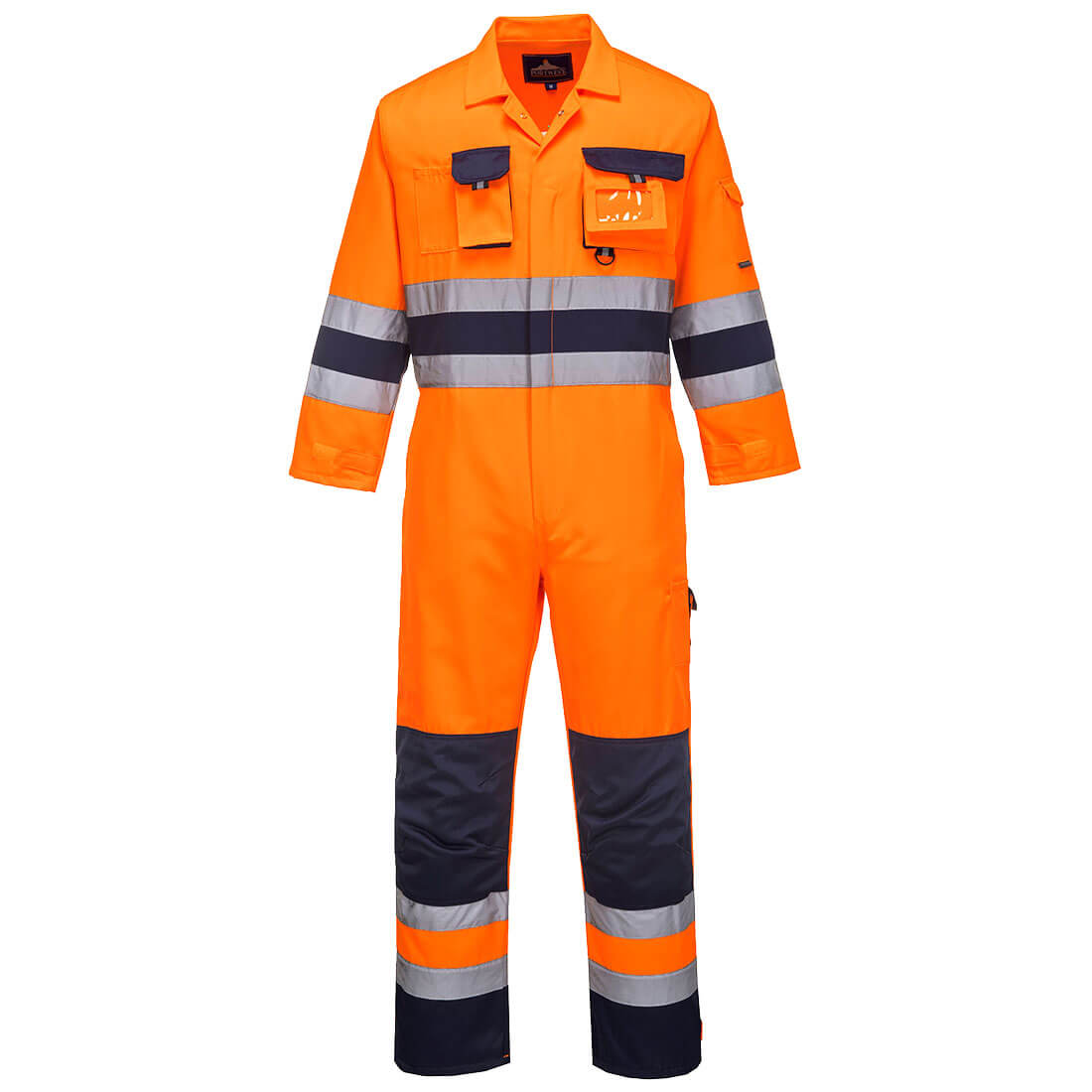 Portwest Nantes Hi Vis Overall Orange / Navy L Price Comparisons | Compare The Build