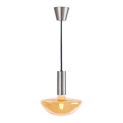 Sylvania Sylcone Nickel Effect Ceiling Light Price Comparisons | Compare The Build