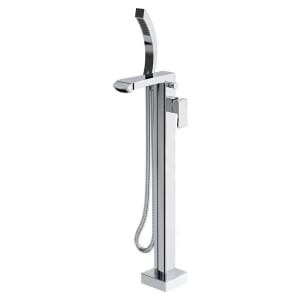 Bristan Descent Floor Standing Chrome Bath Shower Mixer Tap Price Comparisons | Compare The Build