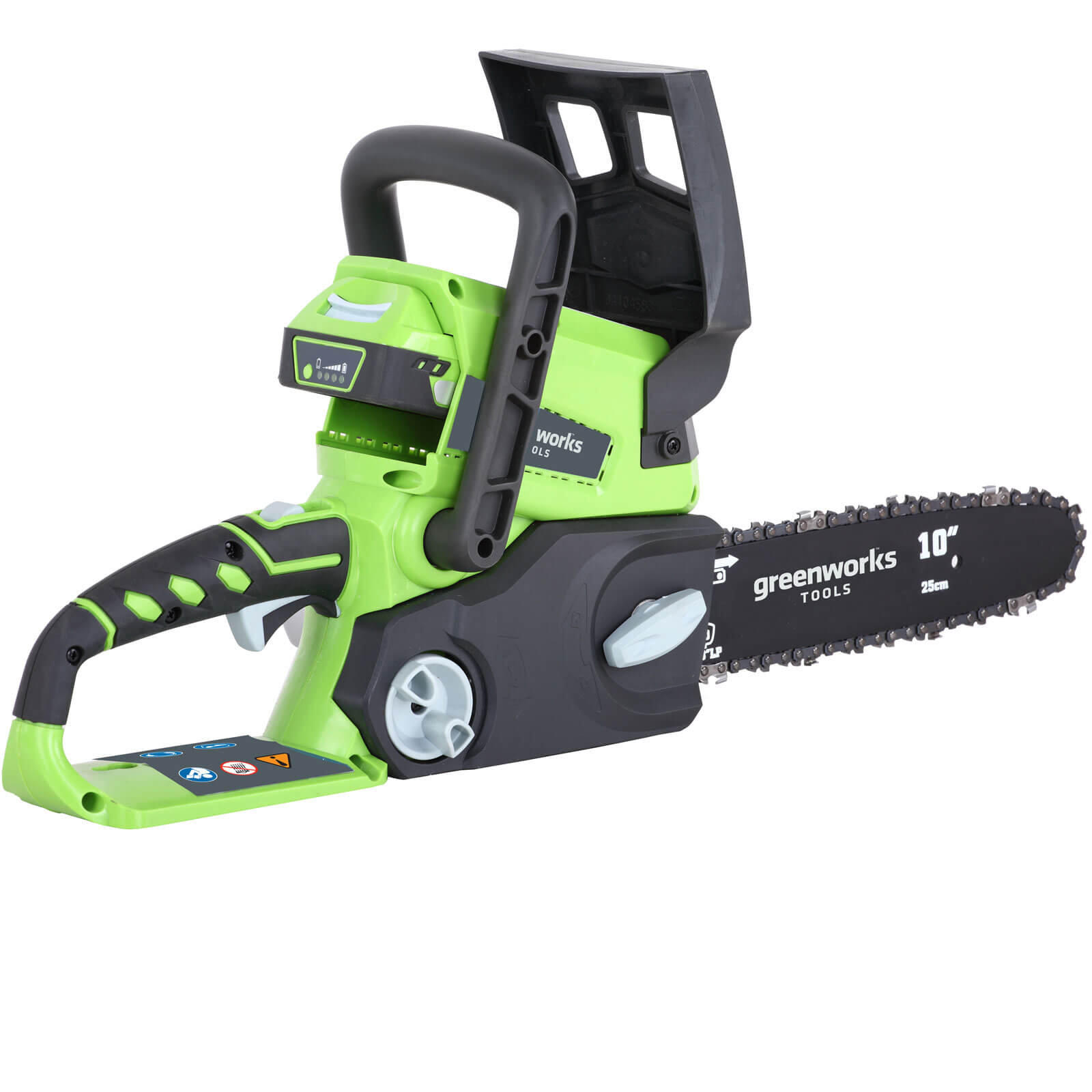 Greenworks G24CS 24v Cordless Chainsaw 250mm 1 x 2ah Li-ion Charger Price Comparisons | Compare The Build