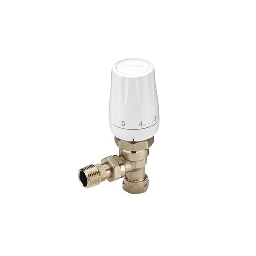 Danfoss RTW Angled Theromstatic Radiator Valve 15mm 013g712000 Price Comparisons | Compare The Build