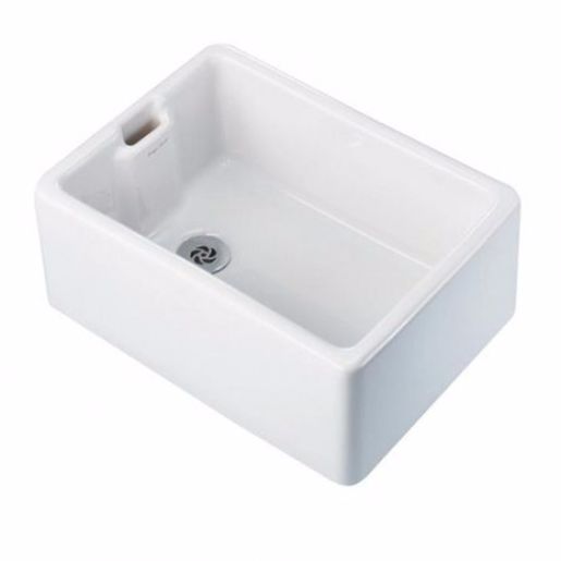 Ideal Standard Armitage Shanks Belfast Sink White 455mm X 380mm X 205mm S580001 | Compare The Build