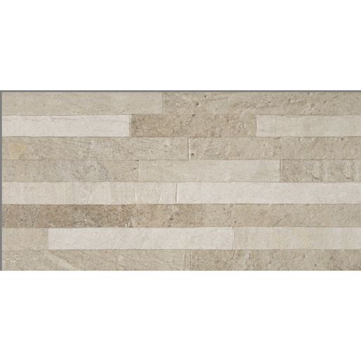 Splitface Beige Matt Structured Porcelain Wall Tile 230 x 460mm Pack of 14 Price Comparisons | Compare The Build